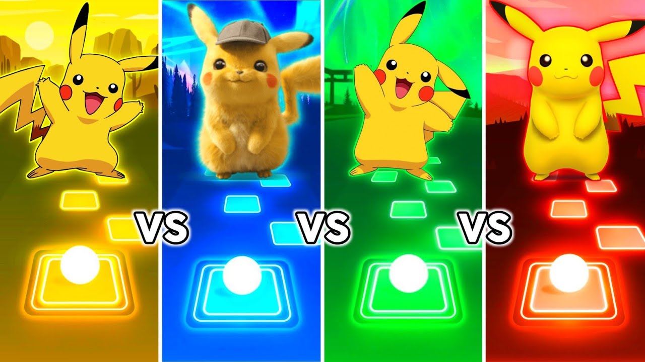 Pikachu VS Pikachu VS Pikachu VS Pikachu - Tiles Hop