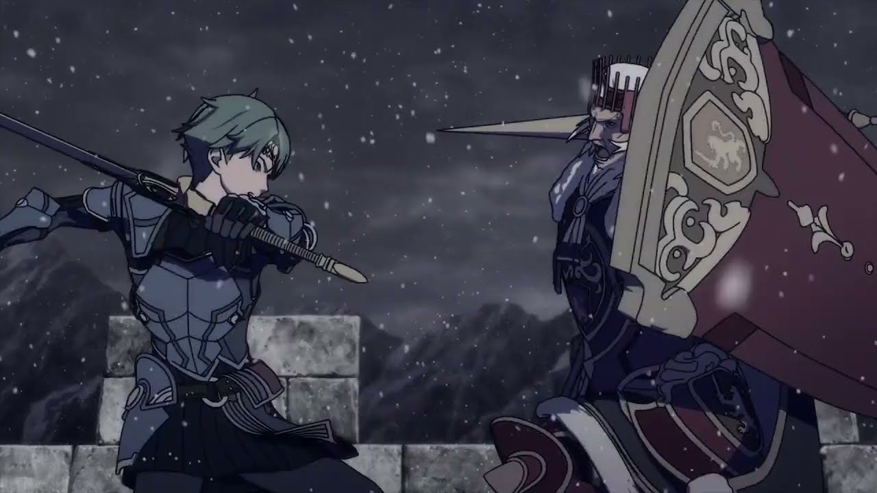 Fire Emblem Echoes: Shadows of Valentia - Cutscene 4 - Armed with Hatred (Japanese Dub)