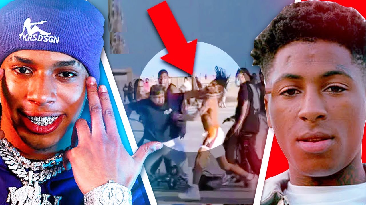 NLE Choppa ПРЫГАЛ от NBA YoungBoy Goons