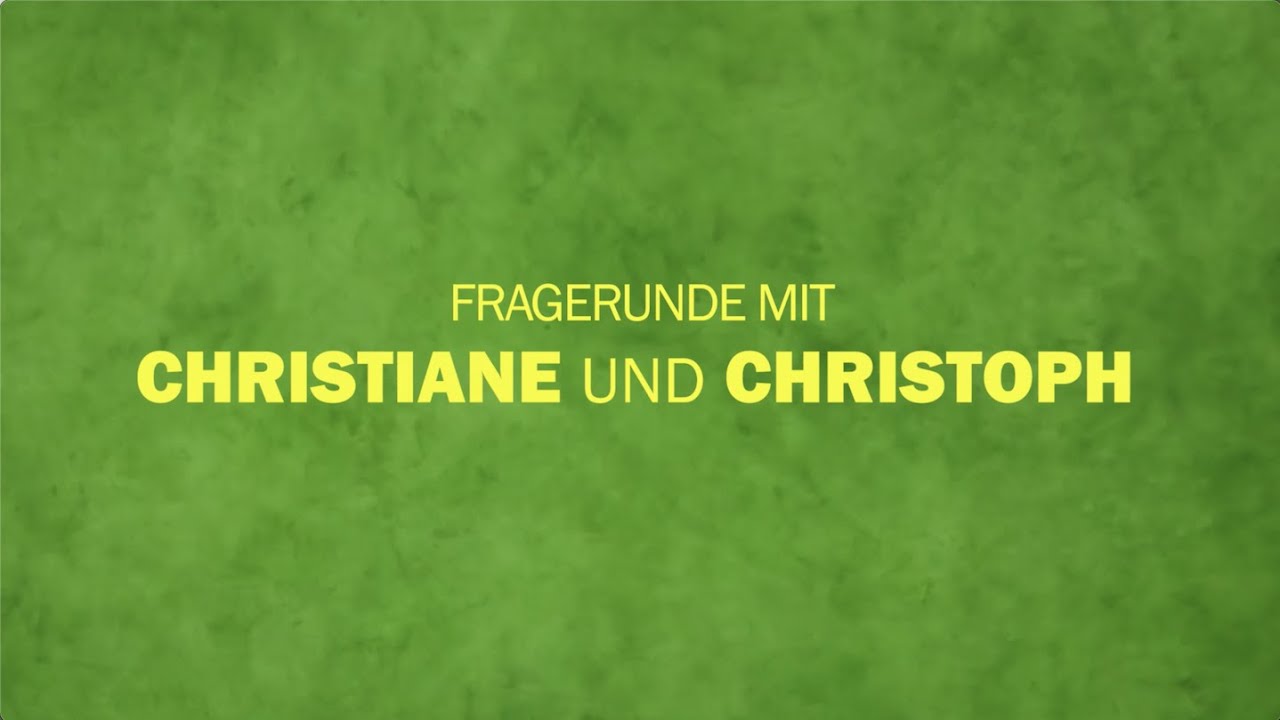 ES IST NUR EINE PHASE, HASE - Fragerunde mit Christiane und Christoph - ab 14. Oktober im Kino.
