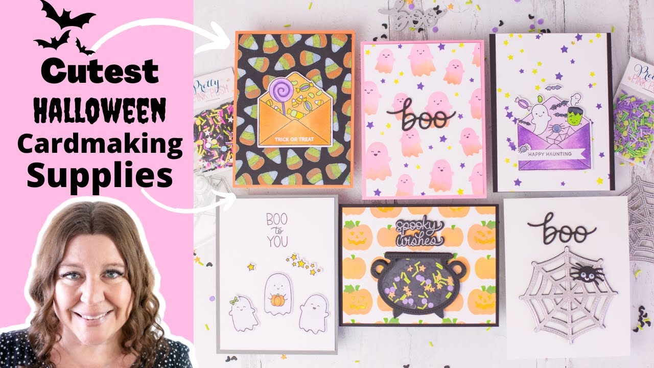 The CUTEST Halloween Cardmaking Supplies