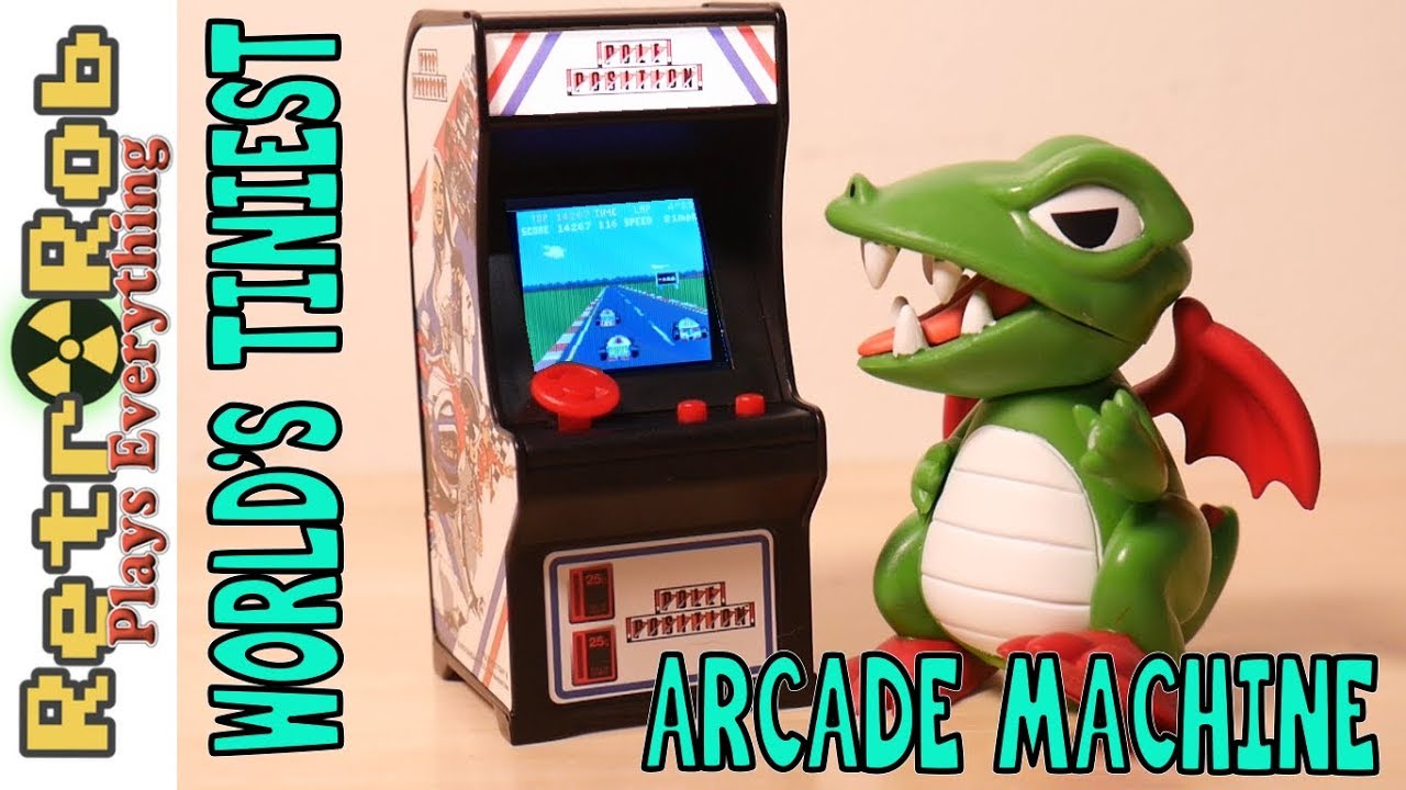 World's Smallest: Arcade Pole Position Unboxing and Thoughts