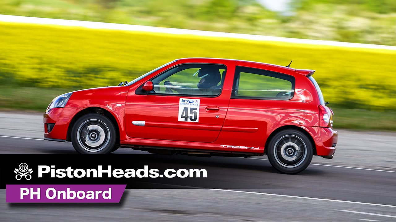 Renault Clio 182 Trophy at Blyton Park | onboard | PistonHeads