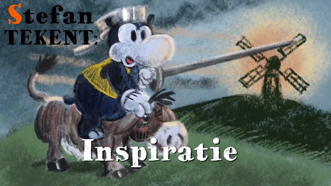 Inspiratie Disney artiest James Bodrero - Stefan Tekent