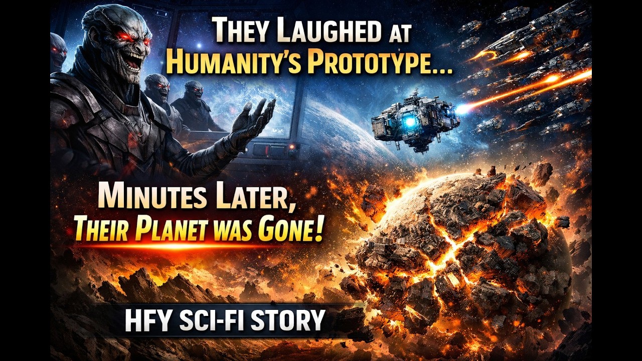 They Laughed at Humanity’s Prototype—Then Humans Wiped Out Their Planet in Minutes| HFY Sci-Fi Story