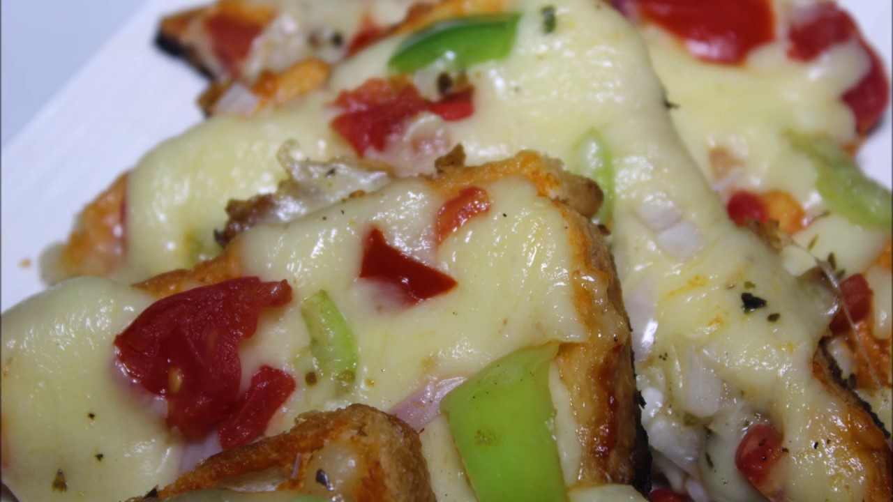 Bread pizza recipe | how to make bread pizza at home