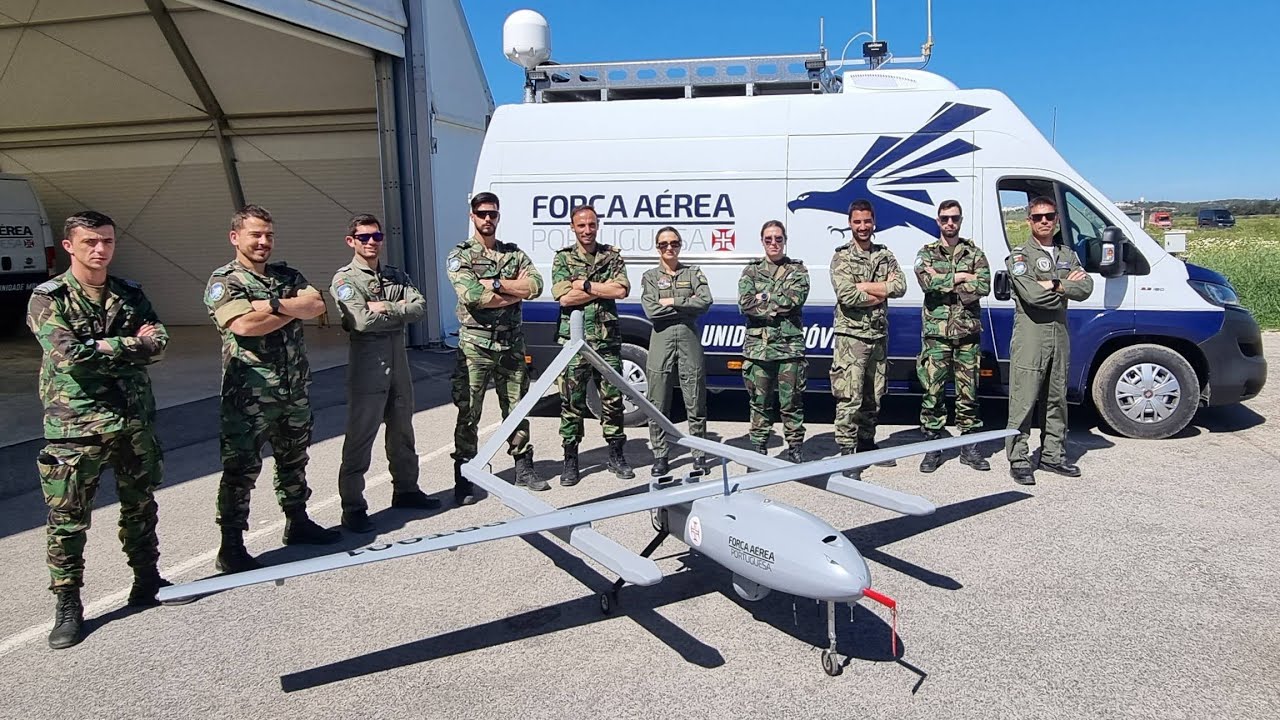 NOVOS DRONES DA FORÇA AÉREA PORTUGUESA EM MISSÃO