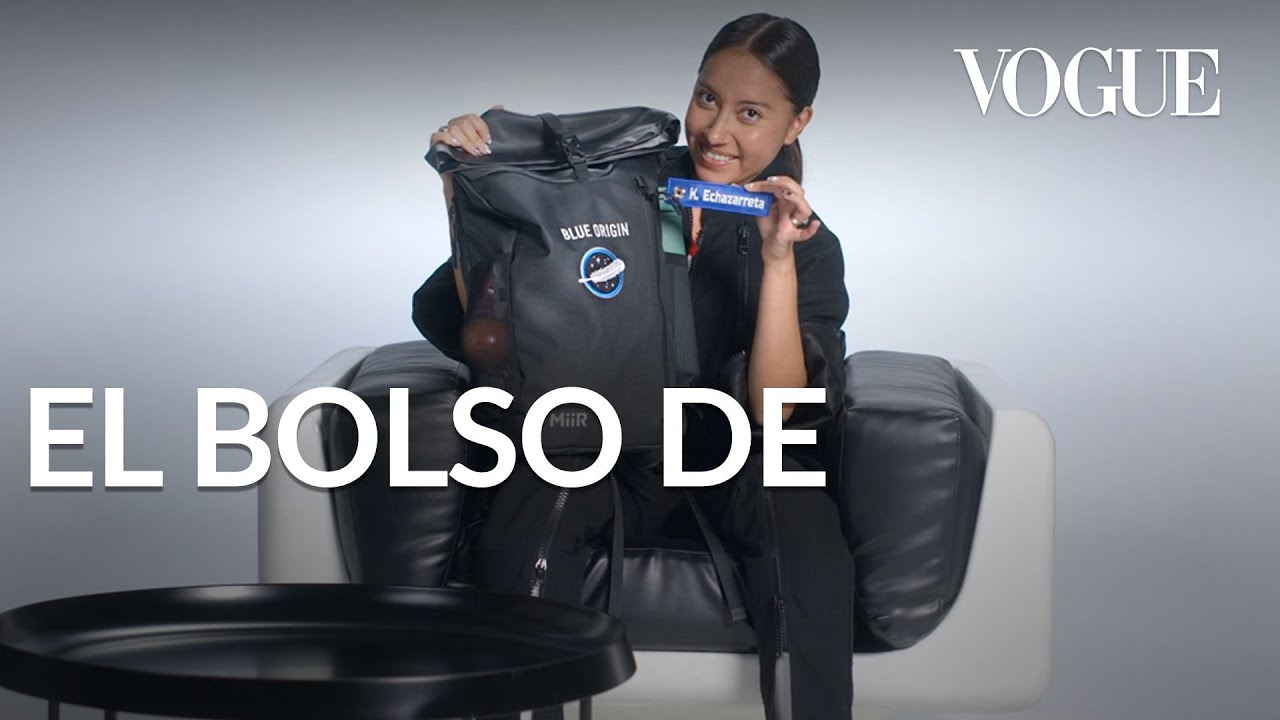 Katya Echazarreta lleva en su bolso todo lo que una astronauta necesita|Vogue México y Latinoamérica
