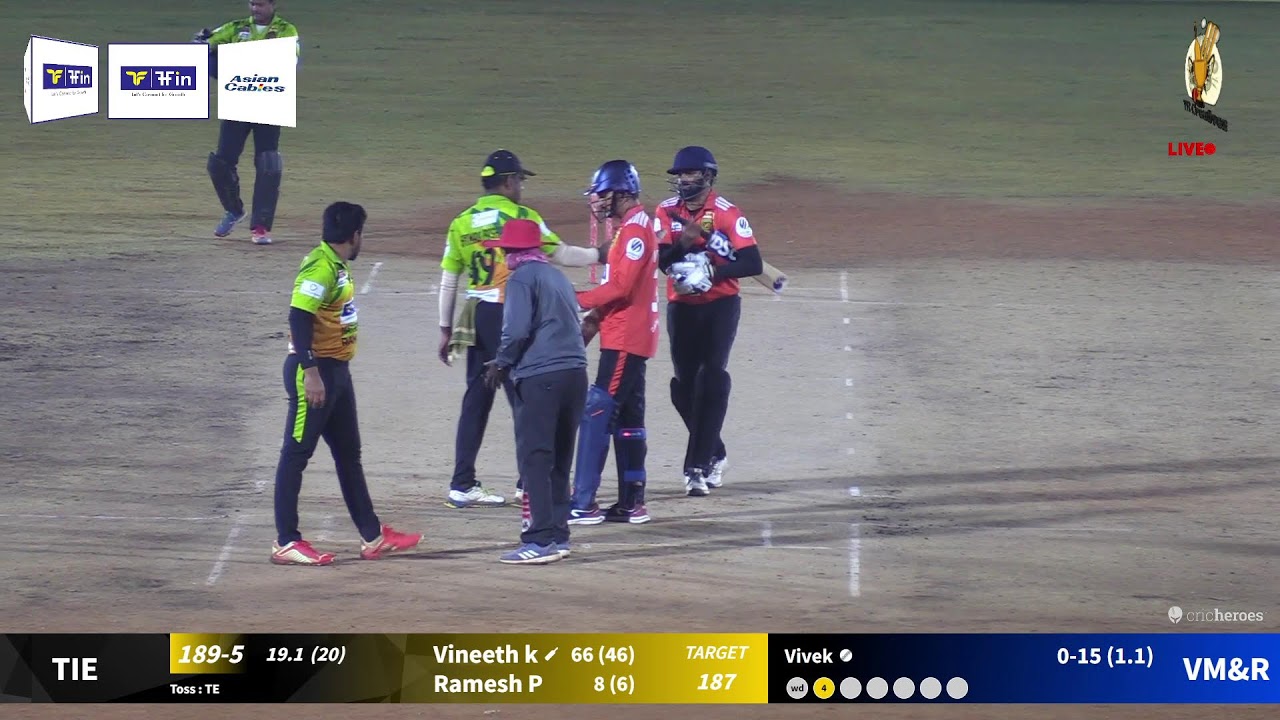 7FIN HCACT Premier League Season-1 ( Tax It Easy vs Vider Linkjet Mathesh & Ramana Tac It Easy )