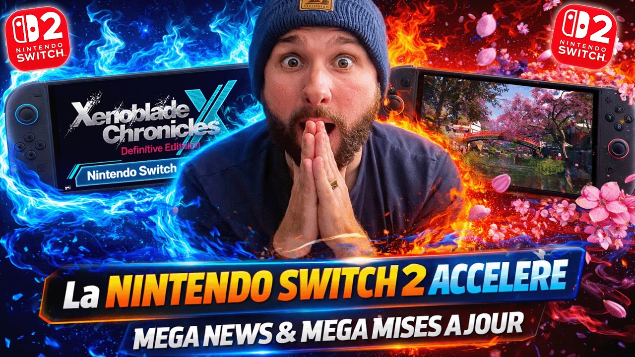 La NINTENDO SWITCH 2 ACCELERE 😱 MEGA NEWS & MEGA MISES A JOUR 🔥