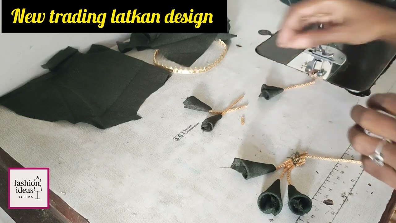 New trading latkan design/blouse latkane design #cutingandstitching #youtube   