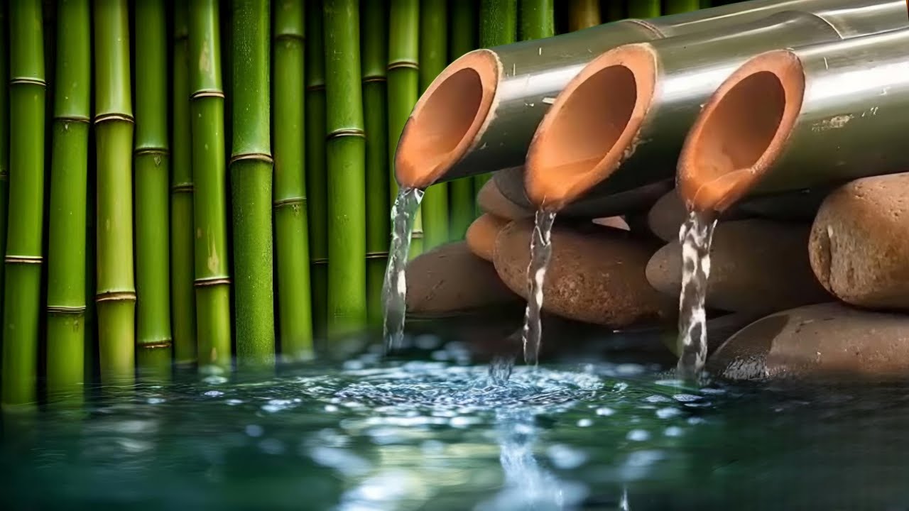 Relaxing Water flow sound with deep Relaxing Music | Nature sounds by @relaxsoul