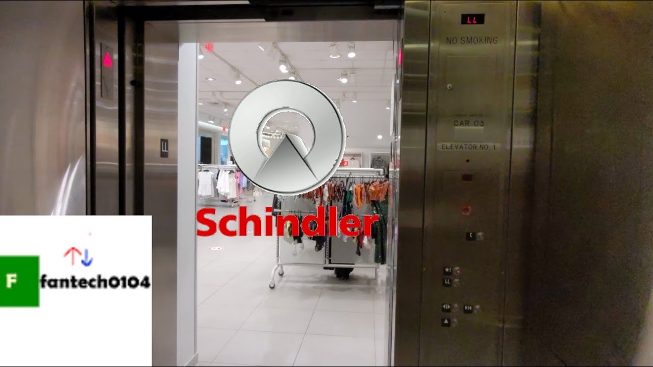 Schindler Hydraulic Elevator @ H&M - Bergen Town Center - Paramus, New Jersey