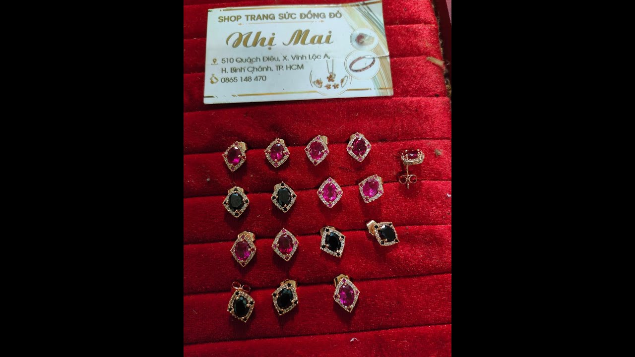 SDT  Zalo 0865148470 Shop Trang sức Đồng Đỏ Nhị Mai deo thường ngày rửa xa bông chanh sáng bóng đẹp