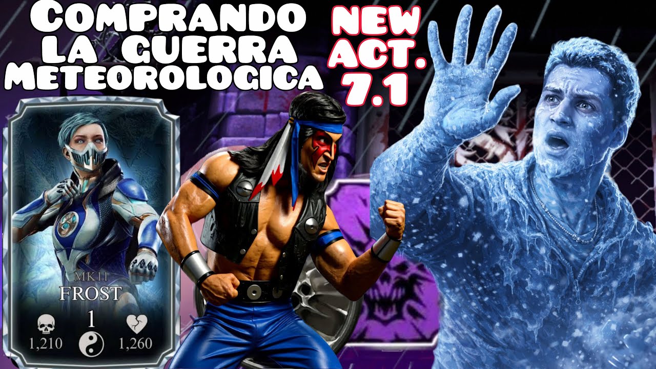 Viendo lo nuevo de la Act. 7.1 y comprando la Guerra Meteorologica en la Kripta Kaótica | Mk Mobile