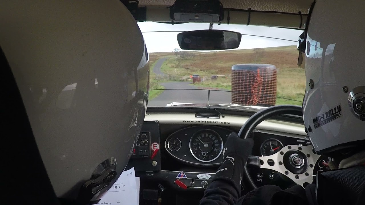 Clive King rallying