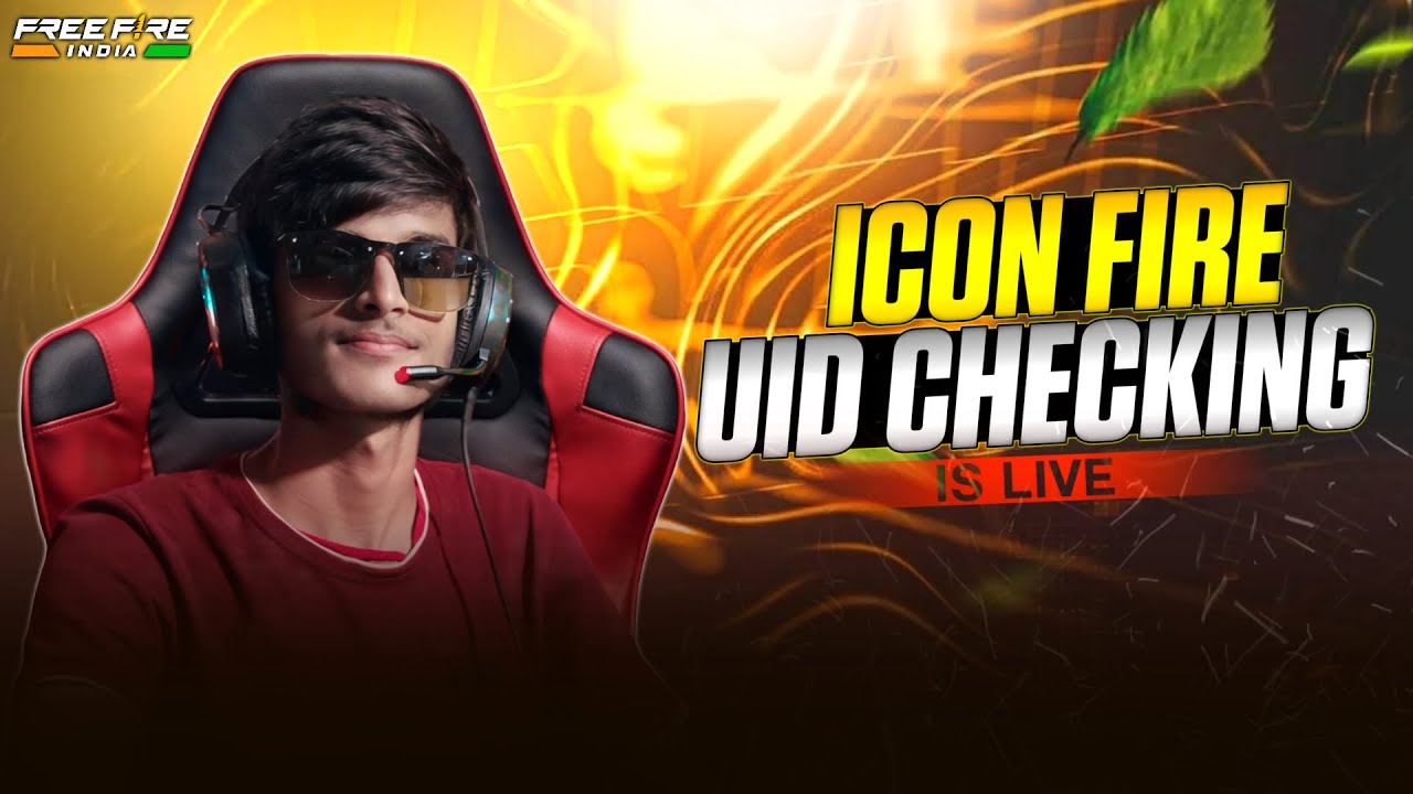 ICON FIRE LIVE UID CHECK REACTION1V1AND=GUILD+TEST#shortsfeed #verticalliveCUSTOM ROOM'S #freefire