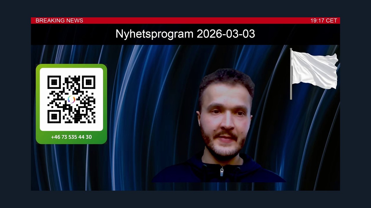 Nyhetsprogram 2026-03-03 - KRIG