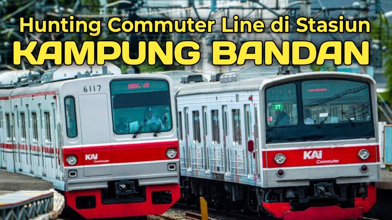 SPOT TERSEMBUNYI RAILFANS JAKARTA? INI DIA STASIUN KAMPUNG BANDAN!