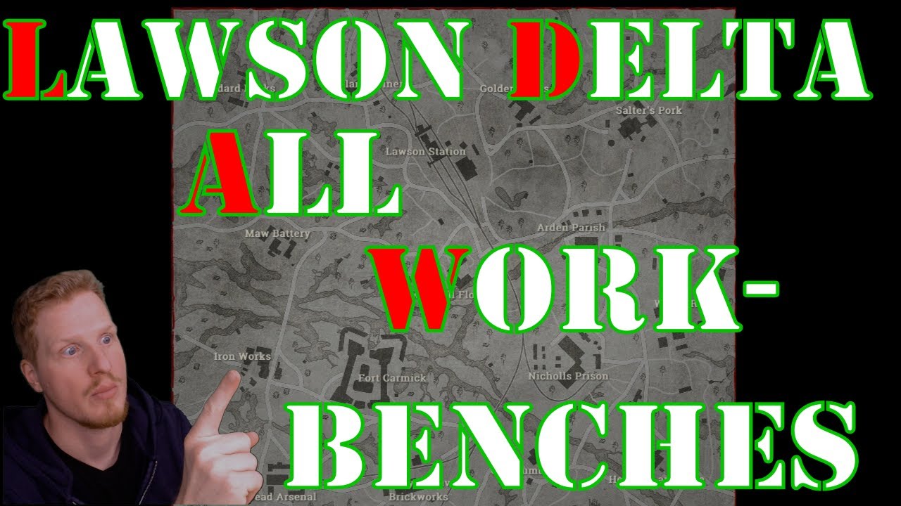 Where to find all WORKBENCHES in Lawson Delta?! (GUIDE Hunt:Showdown)