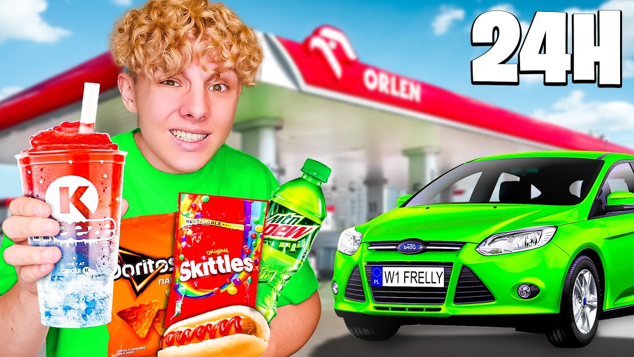 24H Jem Jedzenie z Stacji Benzynowych...