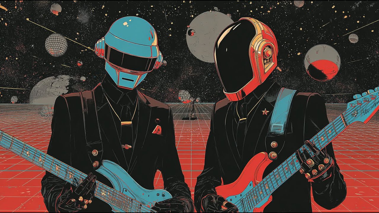 Daft Punk Electric Machine Dreams🤖 | Chillwave, Synthwave, Retro Funk, Nu Disco, Electronic Playlist