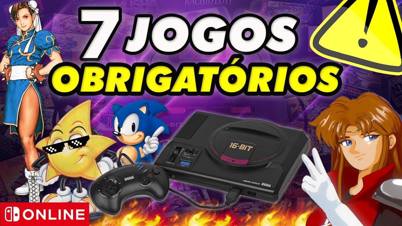 7 Jogos OBRIGATÓRIOS de Mega Drive, disponíveis no Switch Online!