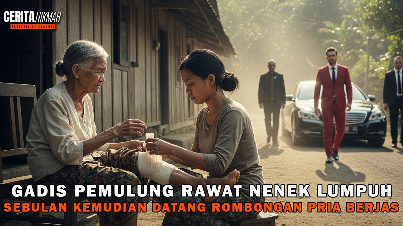 Gadis Pemulung Lusuh Rawat Nenek Lumpuh, Sebulan Kemudian Datang Mobil Mewah di Depan Rumahnya!