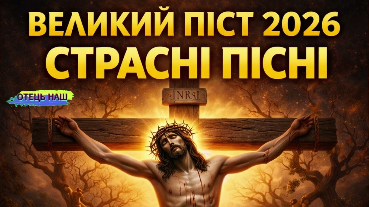 Великий Піст 2026 - Найкращі Страсні пісні.
