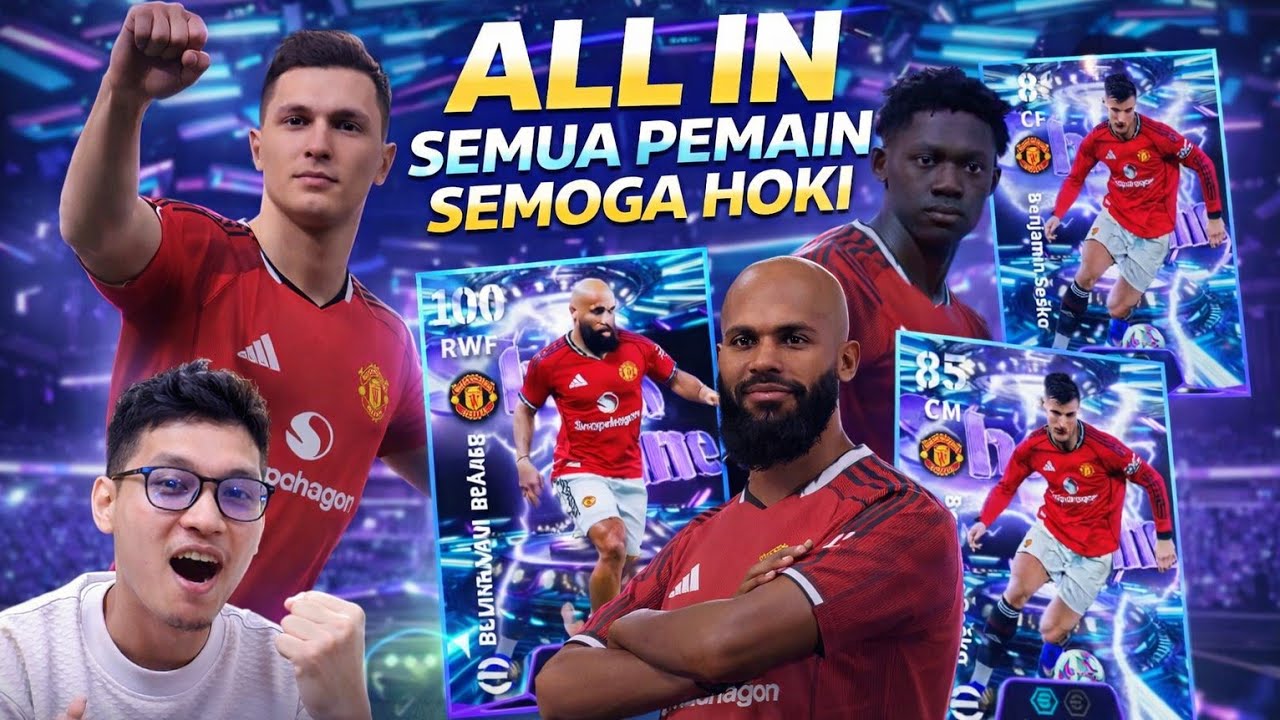GACHA PACK MAN UNITED TERBARU! 🔴 SESKO, MBEUMO & KOBIE MAINOO DATANG?! RUNGKAD ATAU HOKI?