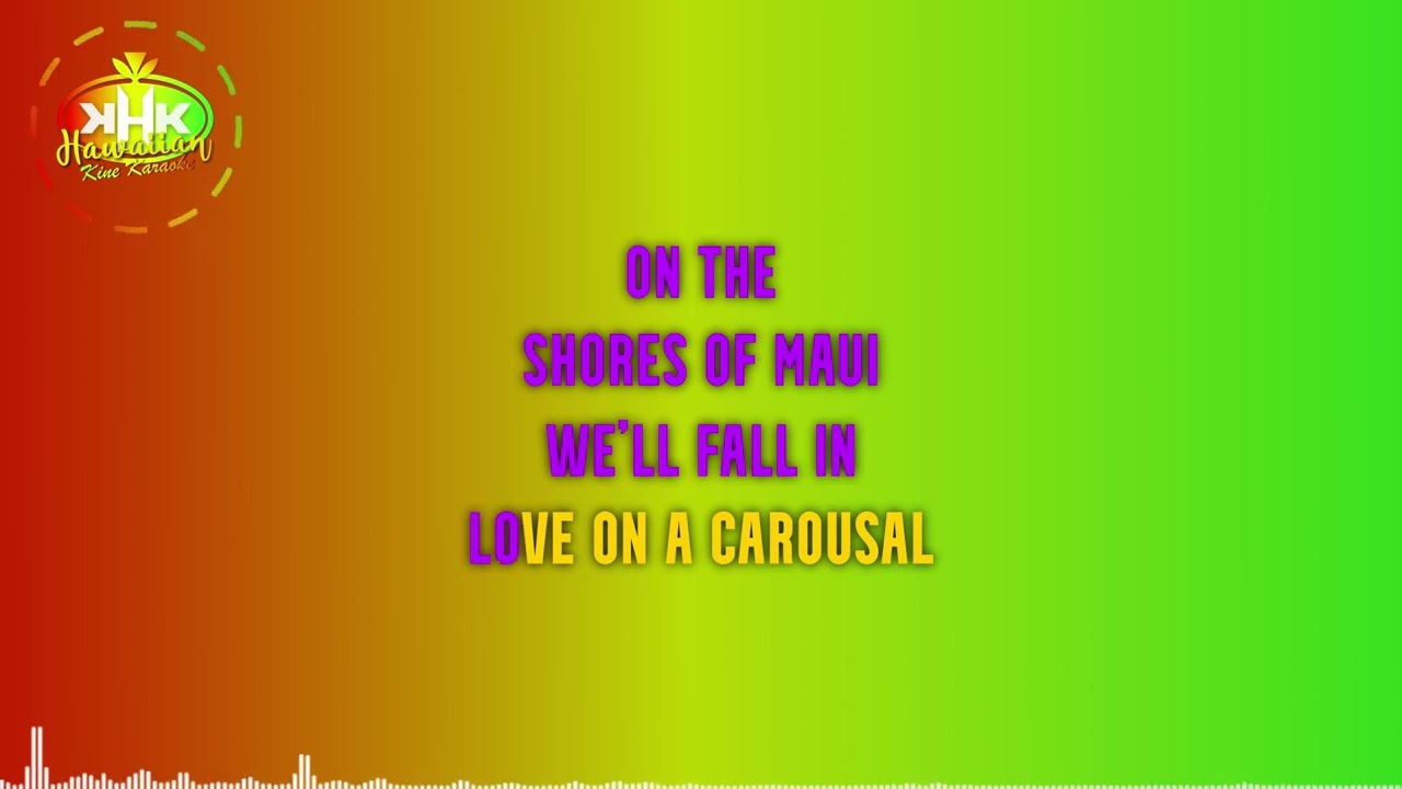 Pono - Boardwalk Angel (Karaoke Version) - Hawaiian Karaoke