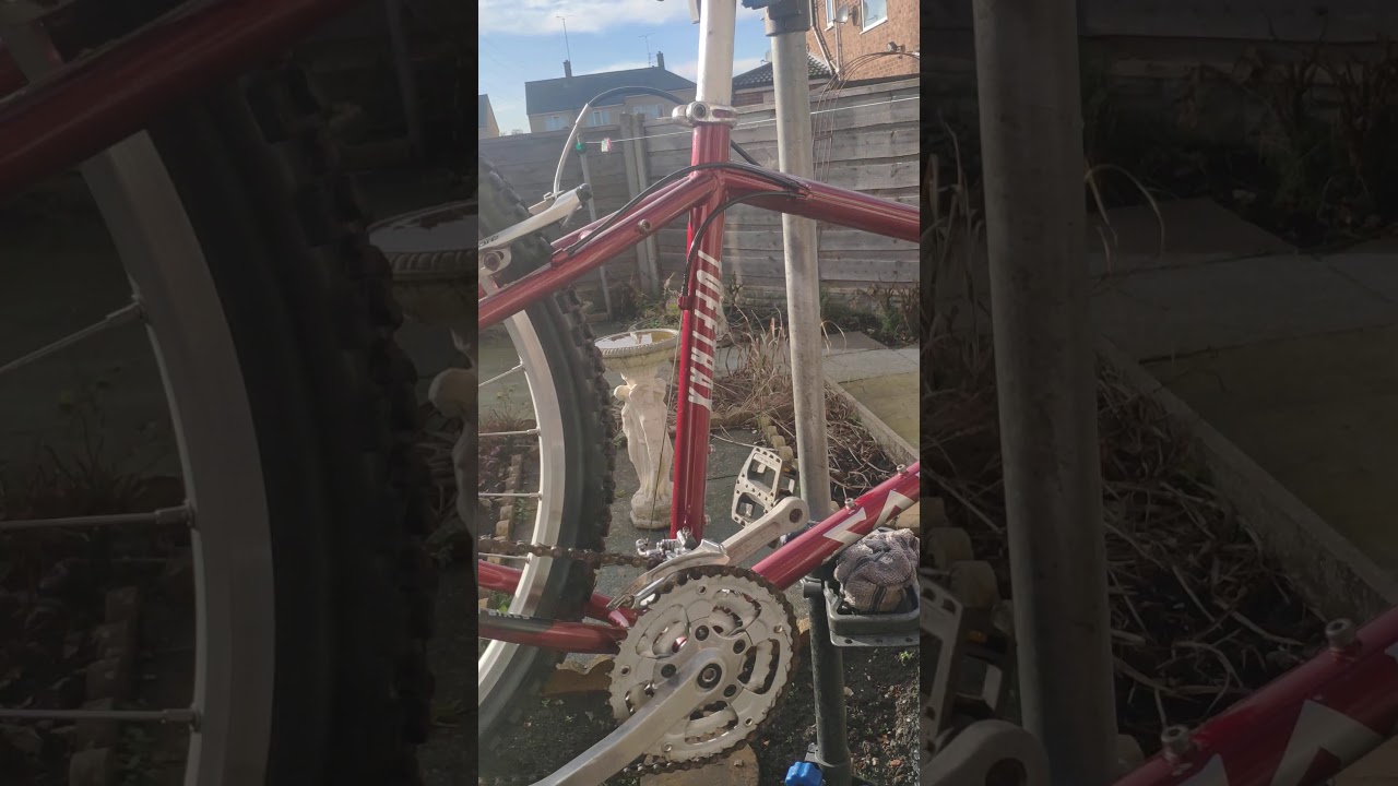 Saracen Tufftax tange steel frame retro 90s