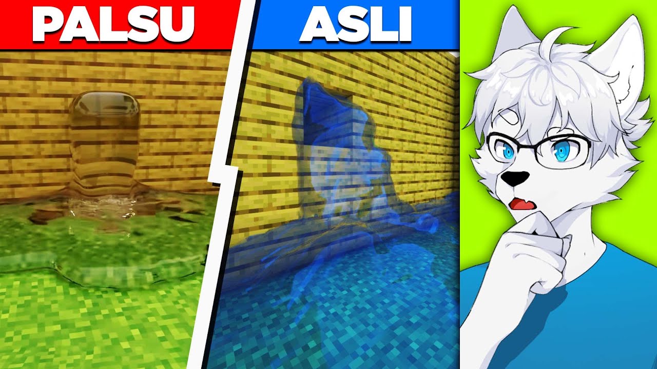 MEMBUAT MINECRAFT ULTRA REALISTIC SEPERTI VIDEO ULTRA REALISTIC MINECRAFT !