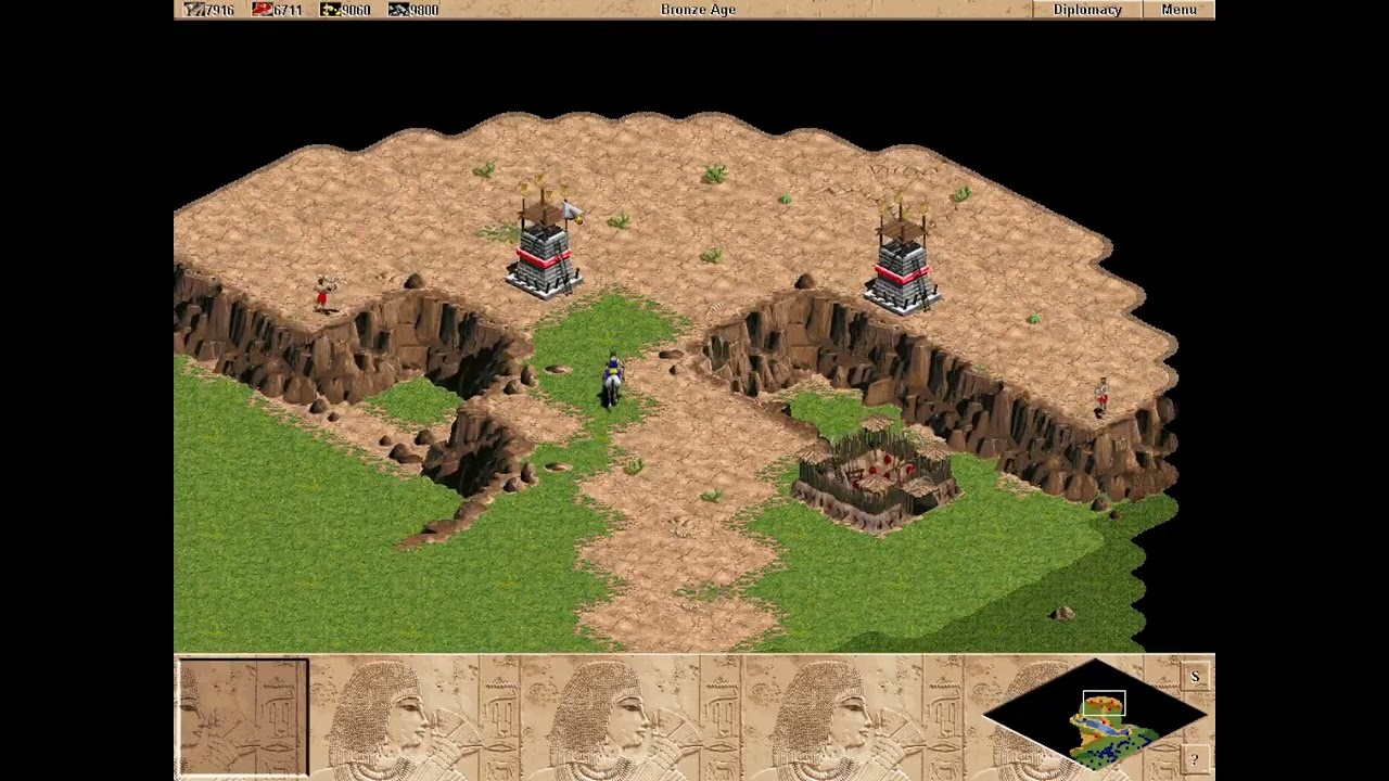Age of Empires|The Rise of Rome Walkthrough|Ascent of Egypt Learning Campaign |Siege In Canaan