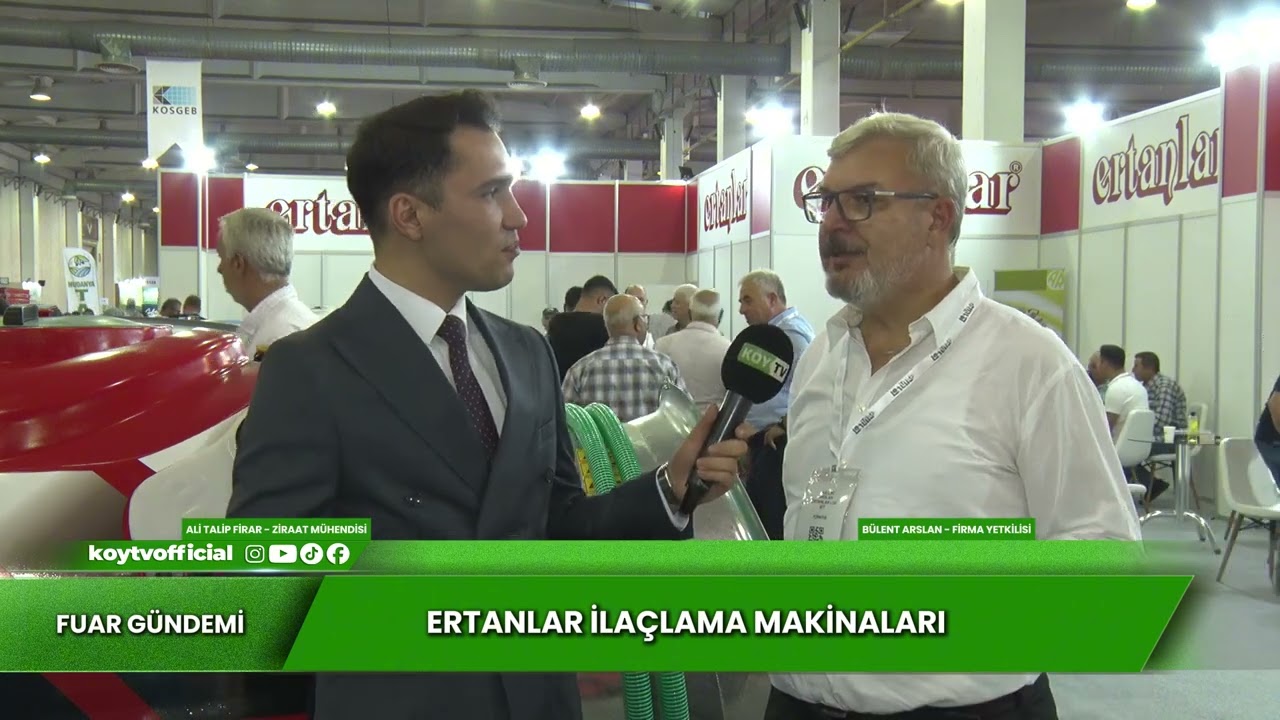 ERTANLAR İLAÇLAMA MAKİNALARI I BURSA TARIM FUARI 2024