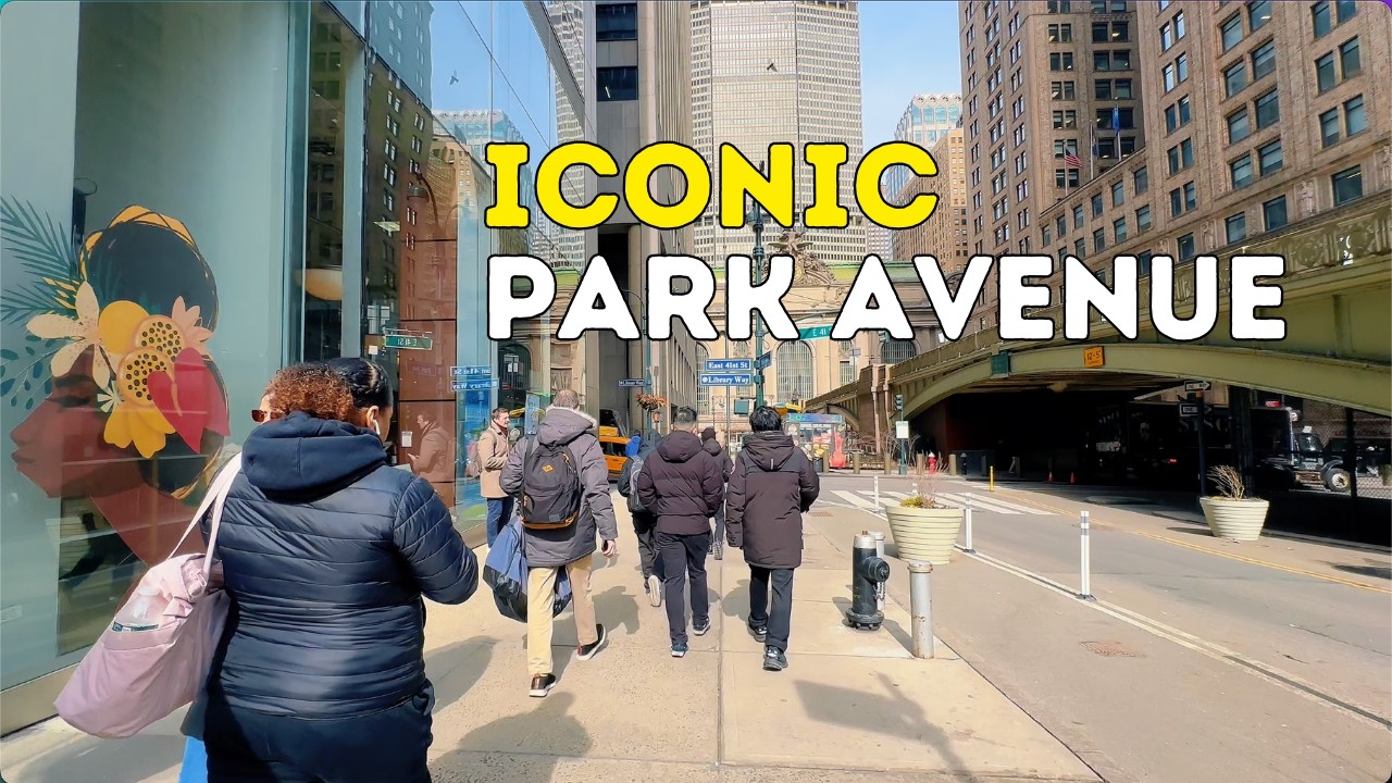 Walking Park Avenue NYC 4K | Washington Square to Grand Central & Park Avenue