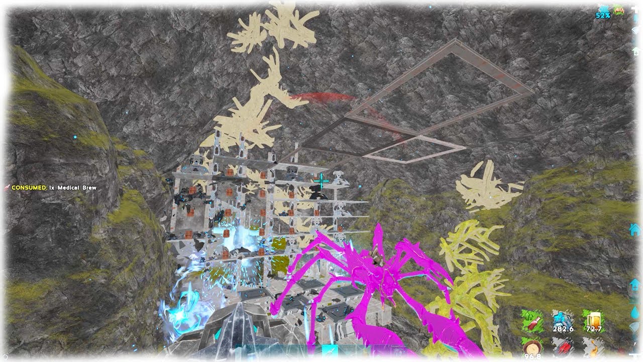 ARK Last Small Tribe || I QUICKLY RAIDED A SWAMP CAVE. E7