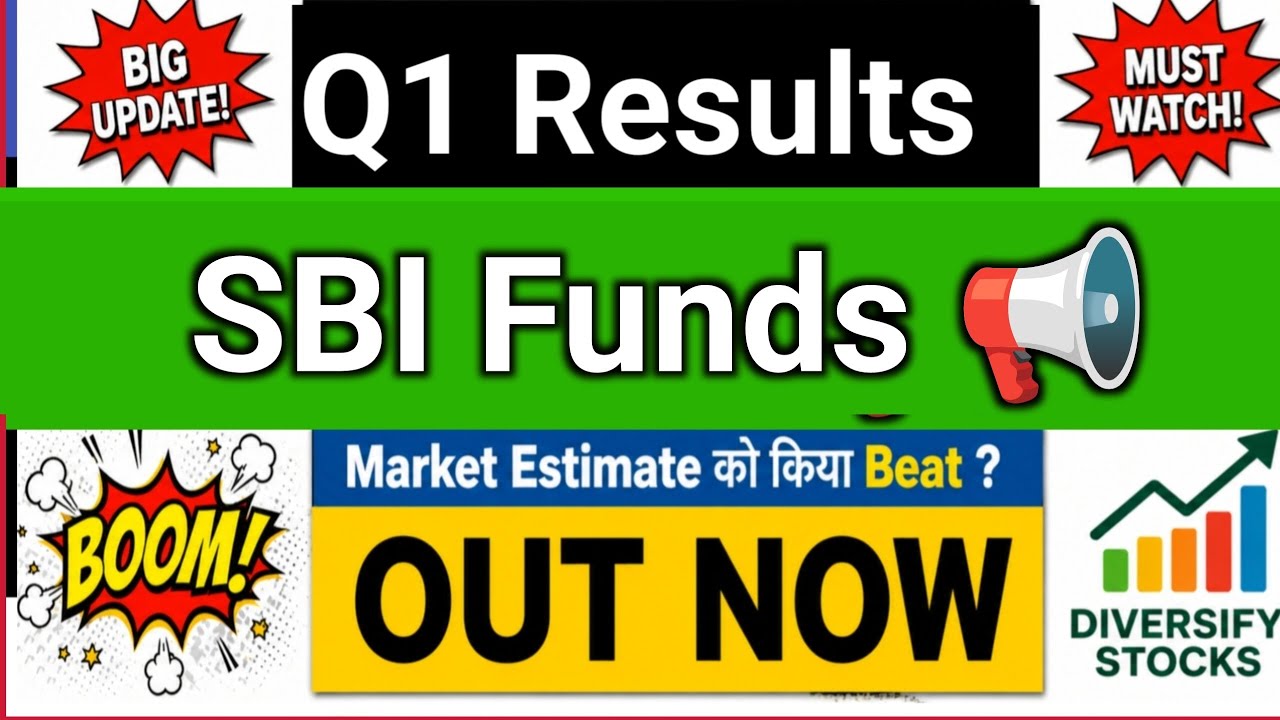 SBI Fund Management Q1 Results 2027 | SBI Funds Management share | SBI Funds Q1 Results | SBI Funds
