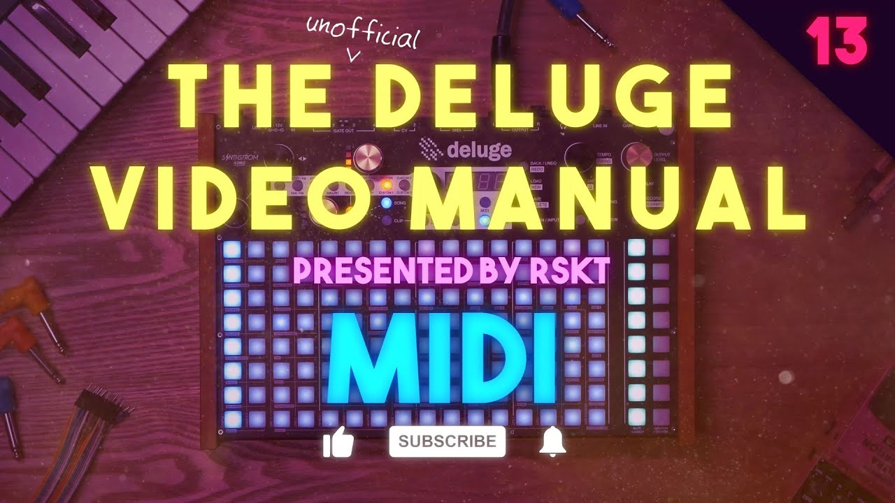 The Deluge Video Manual 13 - Midi