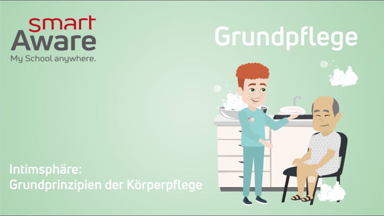 Waschen und Körperpflege in der Pflege | Was ist zu beachten? | Grundpflege und Umgangsformen