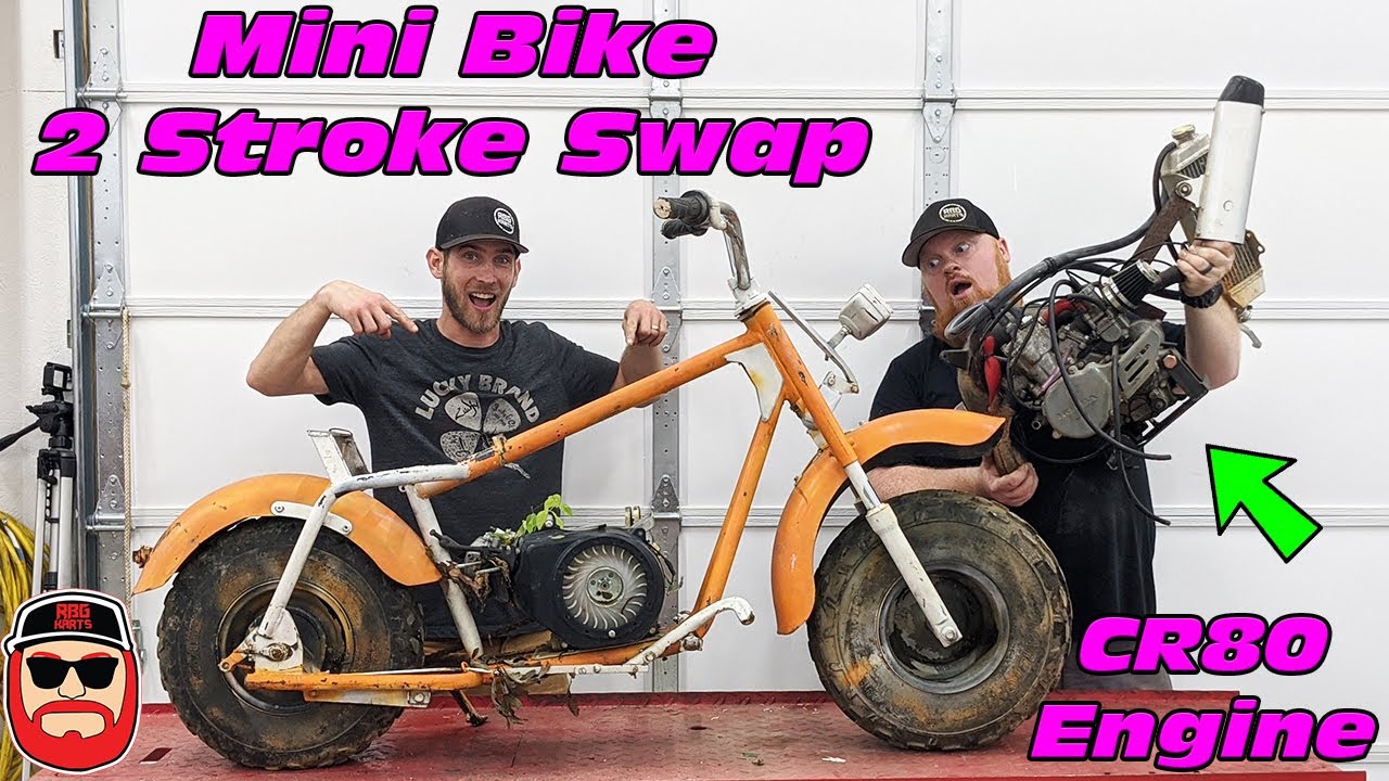 Baja Warrior CR80 2 Stroke Engine Swap