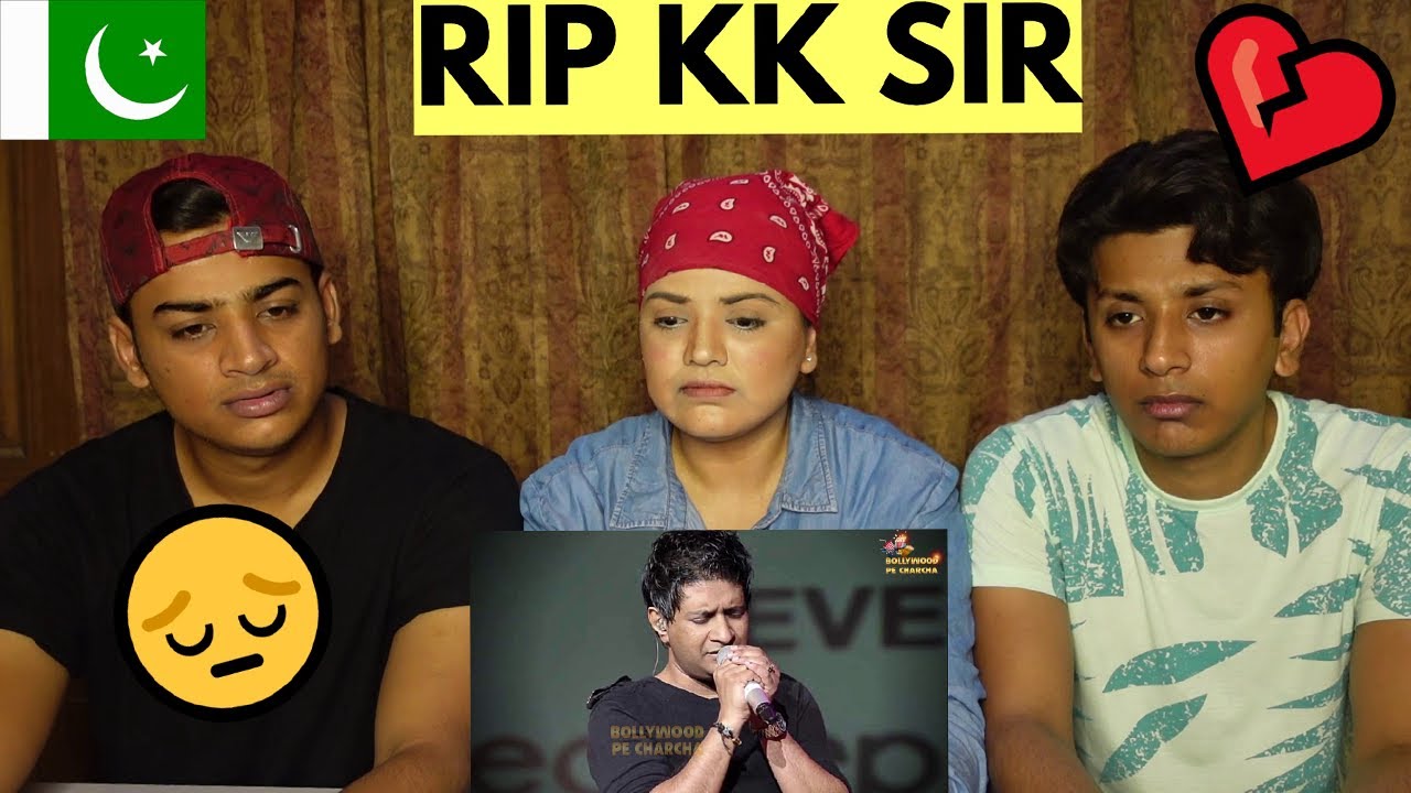 Singer KK Last Stage Performance | PAKISTANIS REACTION |