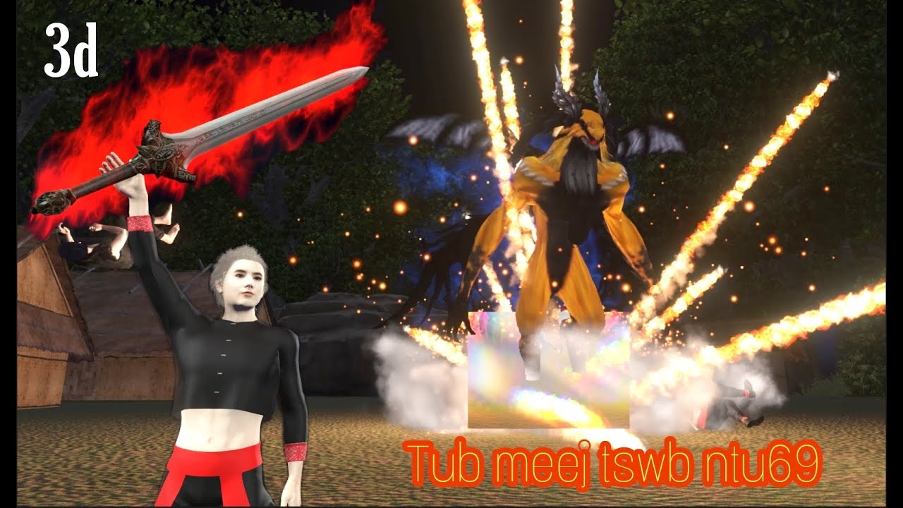 Tub​ meej​ tswb​ ntu69​ hmoob​ 3D​ Animation​ The​ Hmong​ Shaman​ Warrior​ Ep.69