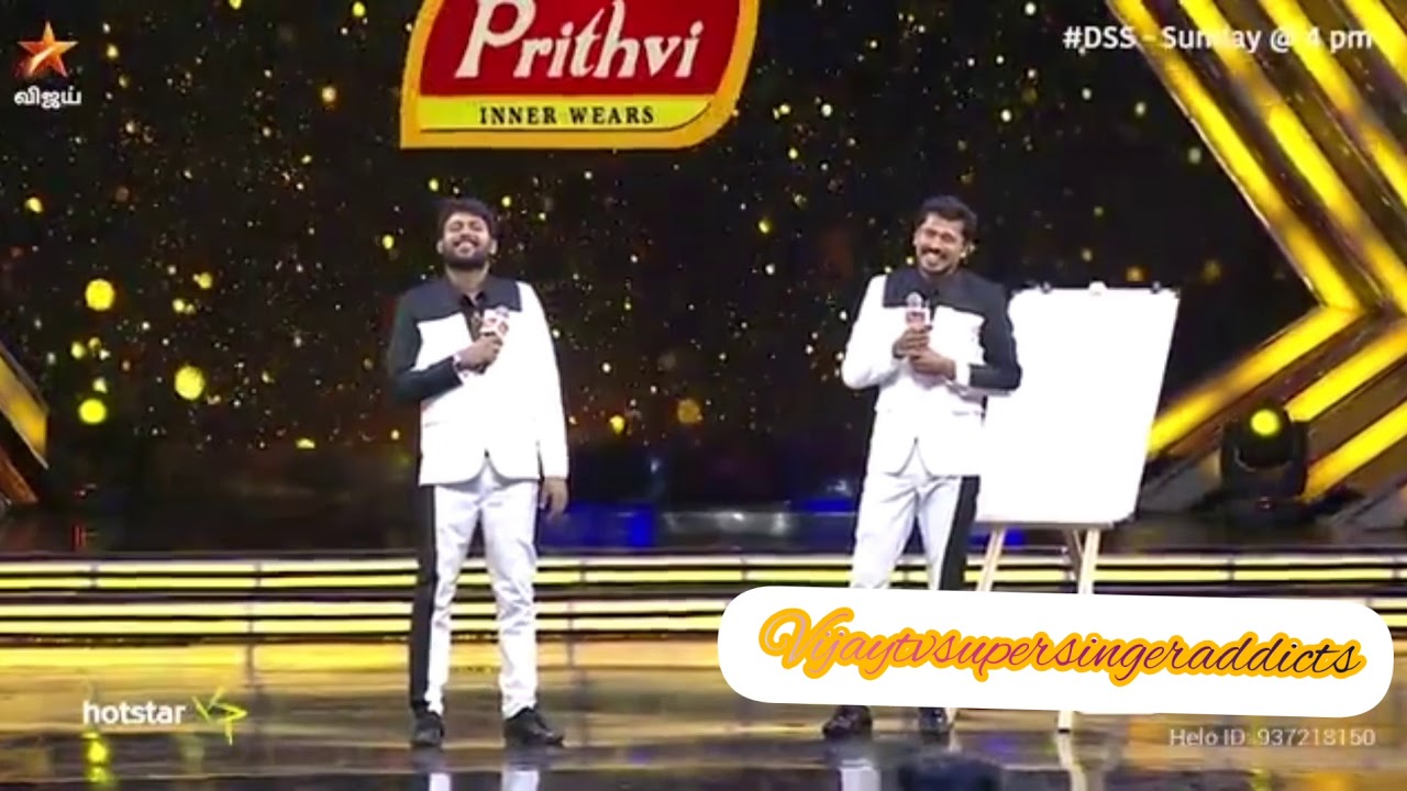 Mookuthi Murugan Singing For Radha mam in dancing super stars