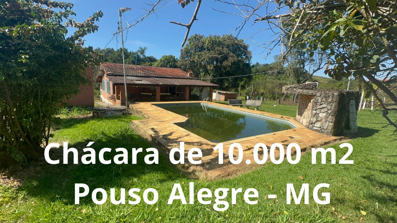 Com Casa 🏠 de 2 quartos, Piscina, Pomar, Poço de Peixe, Riacho e 3 km da cidade.