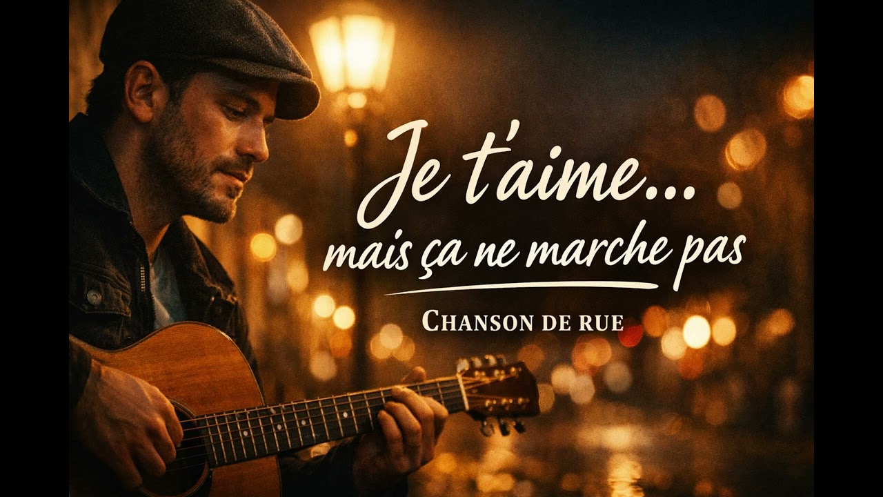 Je t’aime… mais ça ne marche pas | Chanson rue émotion | Musique de rue