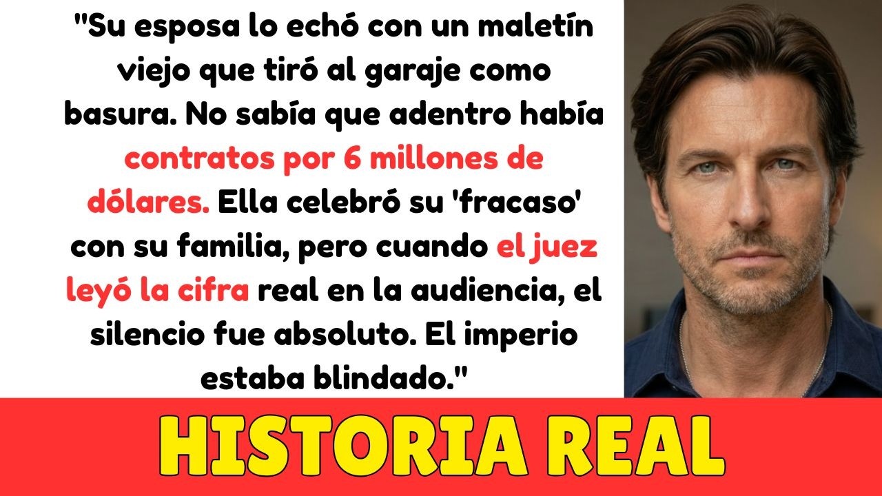 Mi esposa me echó con una maleta, no sabía que el maletín valía 6M