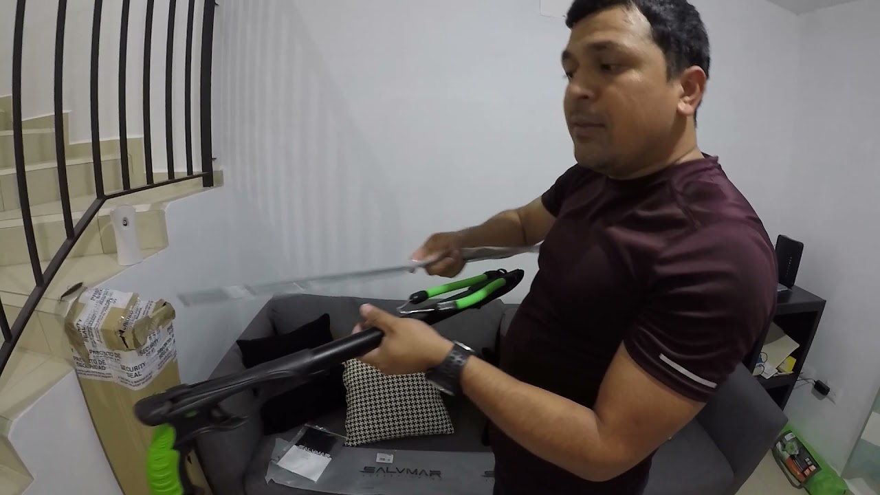 🔥Babykiller nuevo ARPON👍, Pesca con arpon Unboxing Nuevo arpon Salvimar y parte de mi arsenal