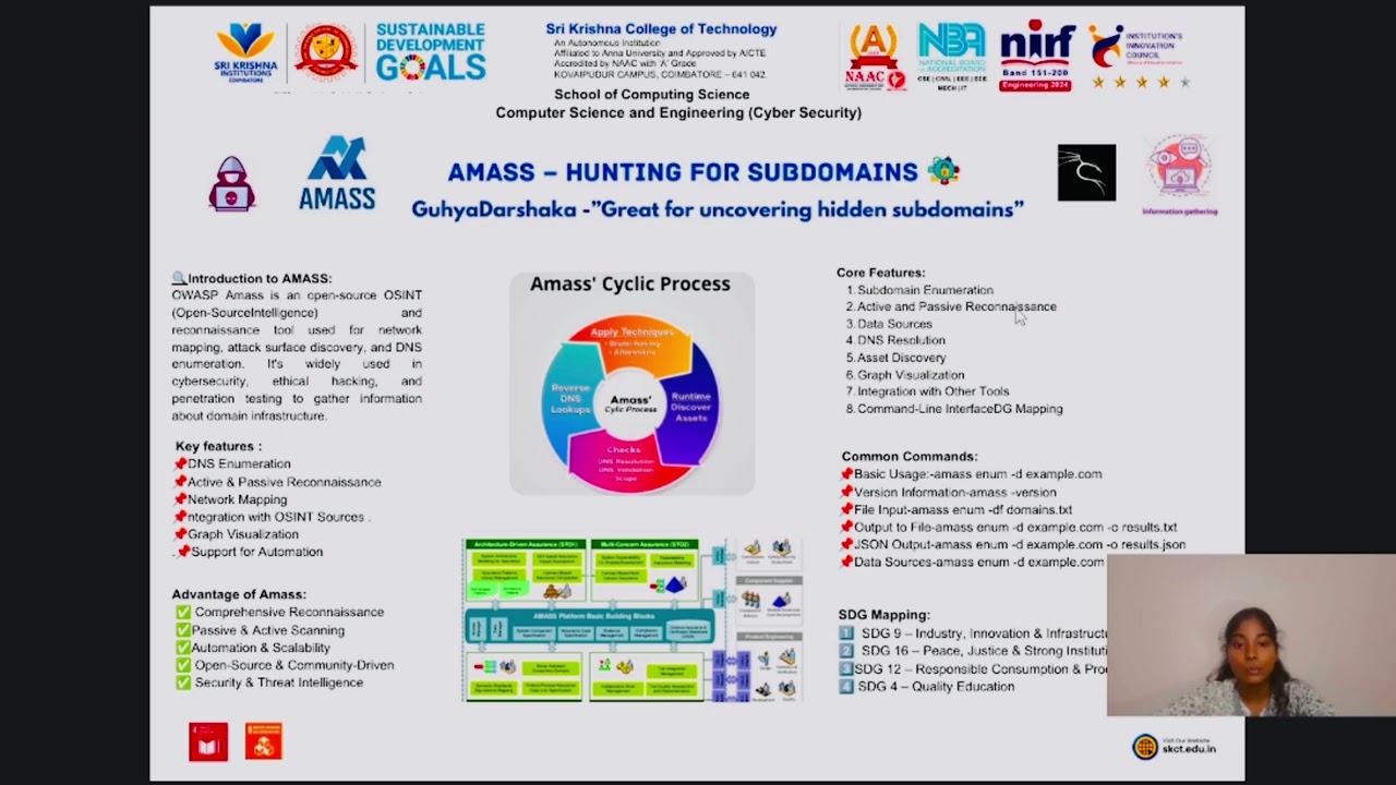 Amass-Hunting for Subdomains|OSINT & Cybersecurity Reconnaissance demo