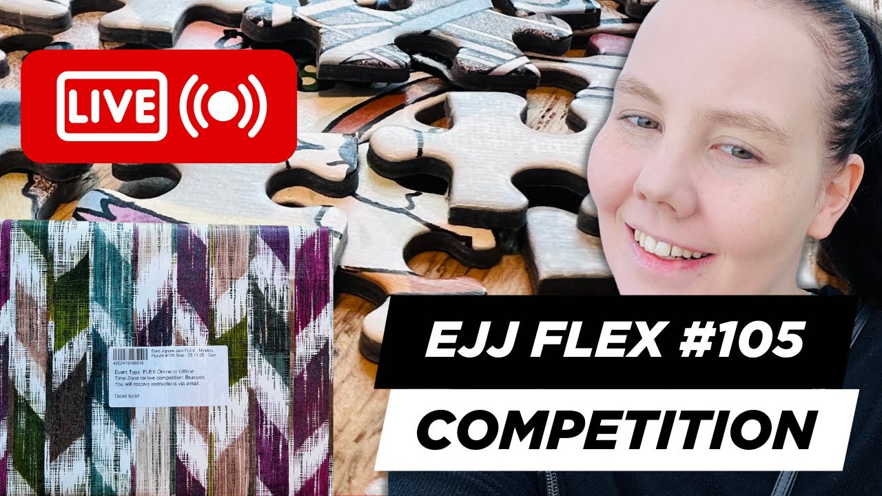 Speed Puzzling Online Competition - Late for the Game: Euro Jigsaw Jam #105